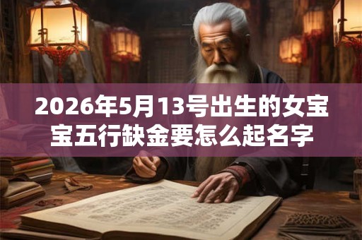 2026年5月13号出生的女宝宝五行缺金要怎么起名字 2026年5月13号出生的女宝宝五行缺金要怎么起名字