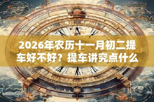 2026年农历十一月初二提车好不好?提车讲究点什么? 2026年农历十一月初二提车好不好?提车讲究点什么?
