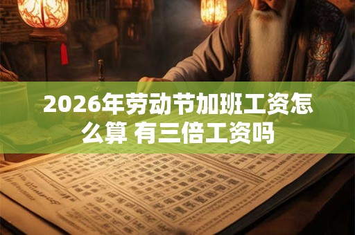 2026年劳动节加班工资怎么算 有三倍工资吗