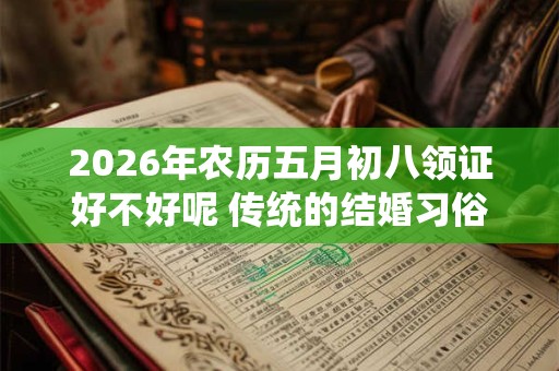 2026年农历五月初八领证好不好呢 传统的结婚习俗有哪些呢