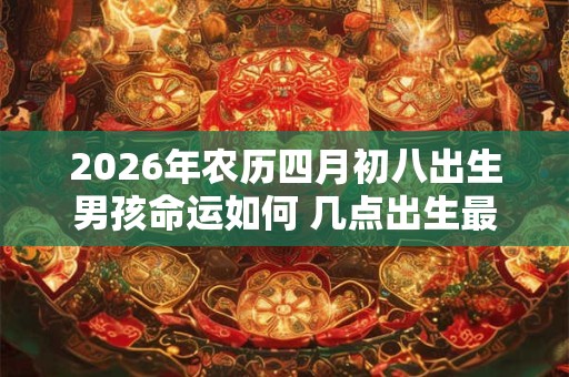 2026年农历四月初八出生男孩命运如何 几点出生最好命
