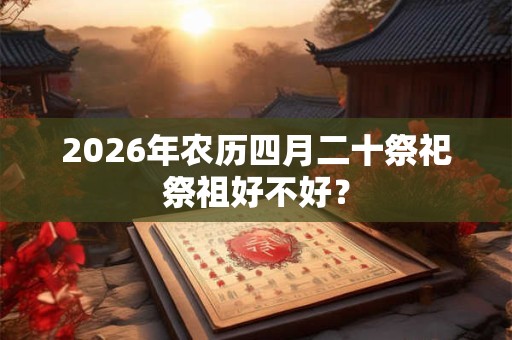 2026年农历四月二十祭祀祭祖好不好? 2026年农历四月二十祭祀祭祖好不好?