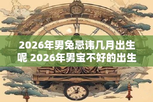 2026年男兔忌讳几月出生呢 2026年男宝不好的出生时间
