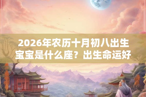 2026年农历十月初八出生宝宝是什么座？出生命运好不好？
