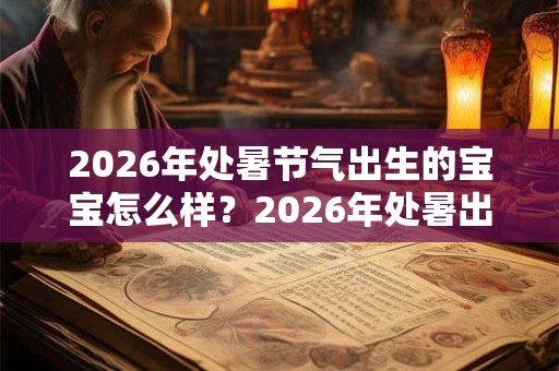 2026年处暑节气出生的宝宝怎么样?2026年处暑出生五行八字是什么? 2026年处暑节气出生的宝宝怎么样?2026年处暑出生五行八字是什么?