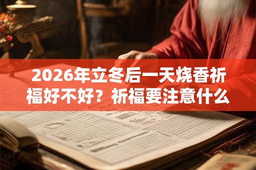 2026年立冬后一天烧香祈福好不好?祈福要注意什么? 2026年立冬后一天烧香祈福好不好?祈福要注意什么?