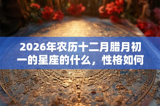 2026年农历十二月腊月初一的星座的什么,性格如何? 2026年农历十二月腊月初一的星座的什么,性格如何?
