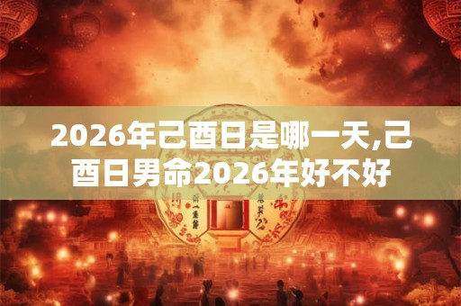 2026年己酉日是哪一天,己酉日男命2026年好不好 2026年己酉日是哪一天,己酉日男命2026年好不好