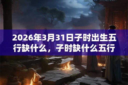 2026年3月31日子时出生五行缺什么，子时缺什么五行