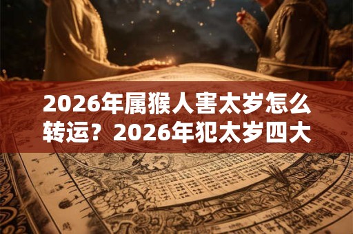 2026年属猴人害太岁怎么转运？2026年犯太岁四大生肖？