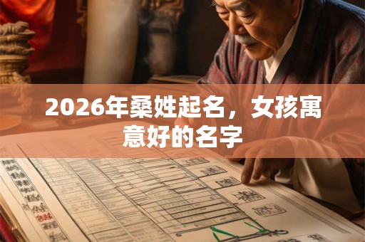 2026年桑姓起名，女孩寓意好的名字