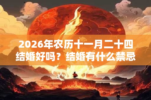 2026年农历十一月二十四结婚好吗?结婚有什么禁忌? 2026年农历十一月二十四结婚好吗?结婚有什么禁忌?