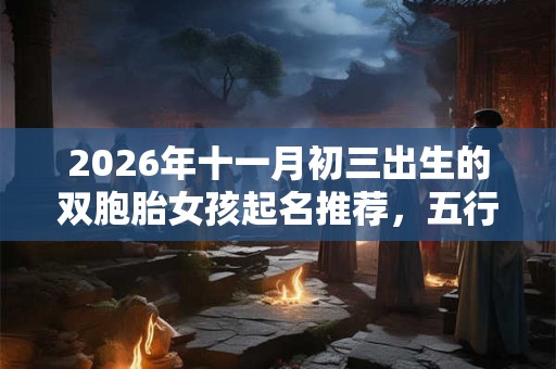 2026年十一月初三出生的双胞胎女孩起名推荐,五行属什么 2026年十一月初三出生的双胞胎女孩起名推荐,五行属什么