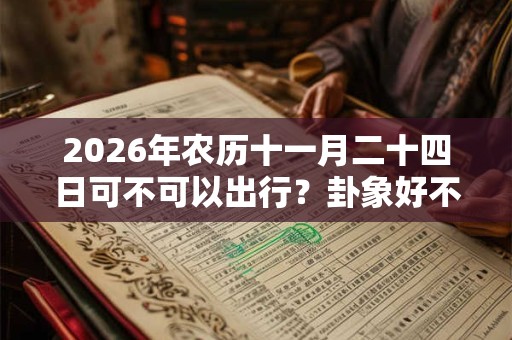 2026年农历十一月二十四日可不可以出行？卦象好不好？