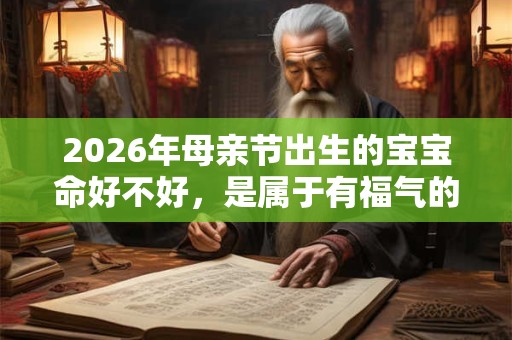 2026年母亲节出生的宝宝命好不好，是属于有福气的命格吗？