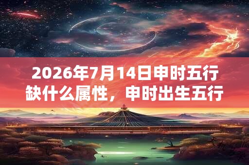 2026年7月14日申时五行缺什么属性，申时出生五行缺什么