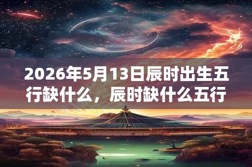 2026年5月13日辰时出生五行缺什么，辰时缺什么五行