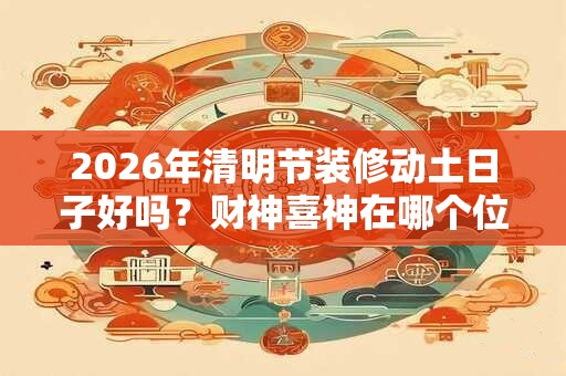 2026年清明节装修动土日子好吗？财神喜神在哪个位置？