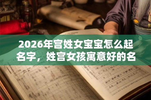 2026年宫姓女宝宝怎么起名字，姓宫女孩寓意好的名字