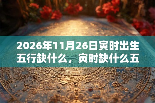 2026年11月26日寅时出生五行缺什么,寅时缺什么五行 2026年11月26日寅时出生五行缺什么,寅时缺什么五行