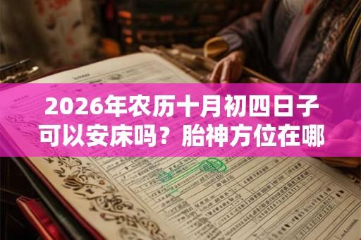 2026年农历十月初四日子可以安床吗？胎神方位在哪？