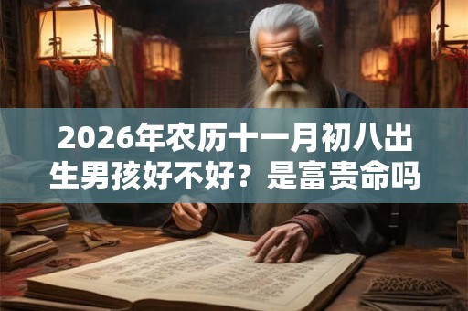 2026年农历十一月初八出生男孩好不好？是富贵命吗？