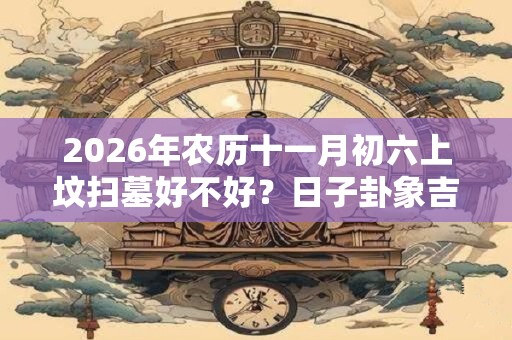 2026年农历十一月初六上坟扫墓好不好？日子卦象吉凶？