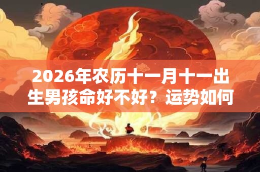 2026年农历十一月十一出生男孩命好不好?运势如何? 2026年农历十一月十一出生男孩命好不好?运势如何?