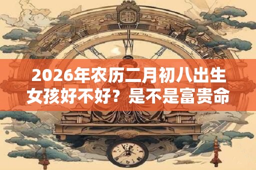 2026年农历二月初八出生女孩好不好？是不是富贵命？