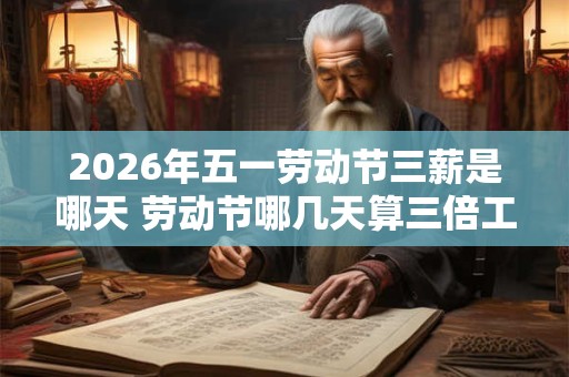 2026年五一劳动节三薪是哪天 劳动节哪几天算三倍工资 2026年五一劳动节三薪是哪天 劳动节哪几天算三倍工资