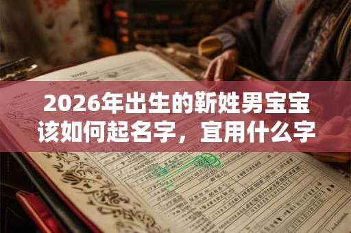 2026年出生的靳姓男宝宝该如何起名字，宜用什么字。