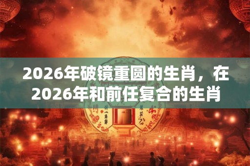 2026年破镜重圆的生肖，在2026年和前任复合的生肖有哪些？