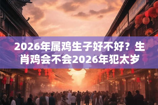 2026年属鸡生子好不好?生肖鸡会不会2026年犯太岁? 2026年属鸡生子好不好?生肖鸡会不会2026年犯太岁?