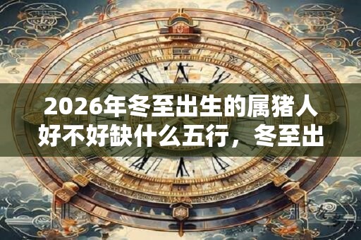 2026年冬至出生的属猪人好不好缺什么五行，冬至出生的说法