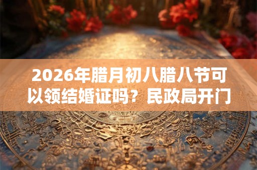 2026年腊月初八腊八节可以领结婚证吗？民政局开门吗？