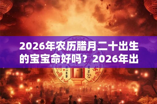 2026年农历腊月二十出生的宝宝命好吗?2026年出生的宝宝是什么命? 2026年农历腊月二十出生的宝宝命好吗?2026年出生的宝宝是什么命?