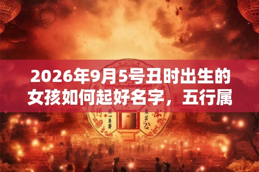 2026年9月5号丑时出生的女孩如何起好名字,五行属什么 2026年9月5号丑时出生的女孩如何起好名字,五行属什么