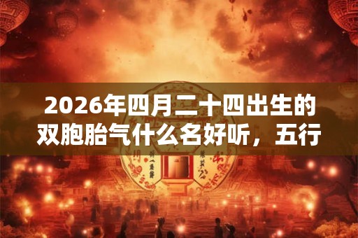 2026年四月二十四出生的双胞胎气什么名好听,五行属什么 2026年四月二十四出生的双胞胎气什么名好听,五行属什么