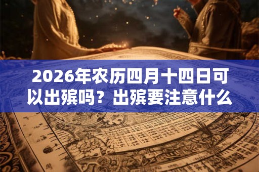 2026年农历四月十四日可以出殡吗？出殡要注意什么？