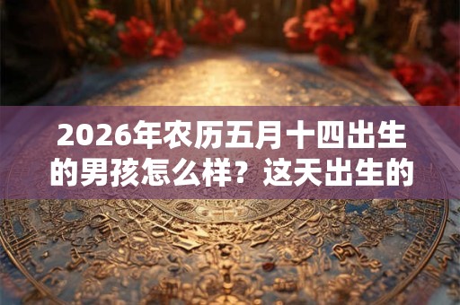 2026年农历五月十四出生的男孩怎么样?这天出生的男孩好吗? 2026年农历五月十四出生的男孩怎么样?这天出生的男孩好吗?
