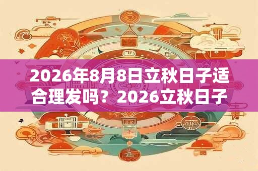 2026年8月8日立秋日子适合理发吗?2026立秋日子好不好? 2026年8月8日立秋日子适合理发吗?2026立秋日子好不好?