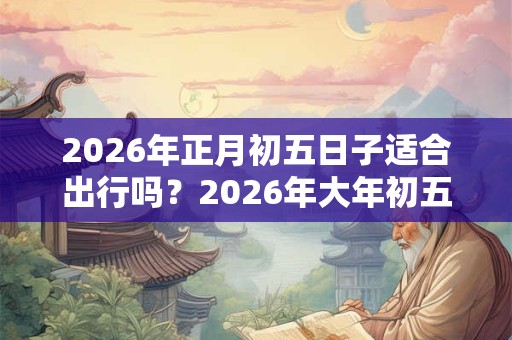 2026年正月初五日子适合出行吗?2026年大年初五卦象? 2026年正月初五日子适合出行吗?2026年大年初五卦象?