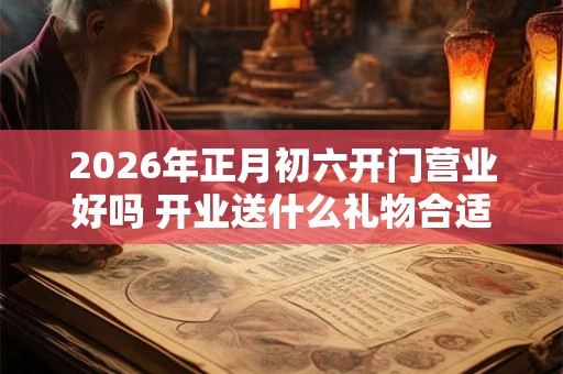 2026年正月初六开门营业好吗 开业送什么礼物合适
