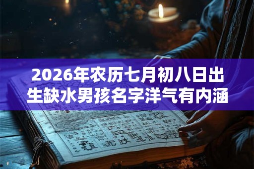 2026年农历七月初八日出生缺水男孩名字洋气有内涵的 2026年农历七月初八日出生缺水男孩名字洋气有内涵的