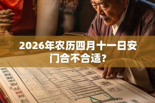 2026年农历四月十一日安门合不合适? 2026年农历四月十一日安门合不合适?