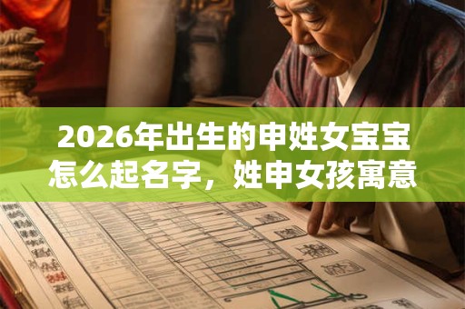 2026年出生的申姓女宝宝怎么起名字,姓申女孩寓意好的名字 2026年出生的申姓女宝宝怎么起名字,姓申女孩寓意好的名字