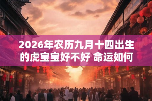 2026年农历九月十四出生的虎宝宝好不好 命运如何