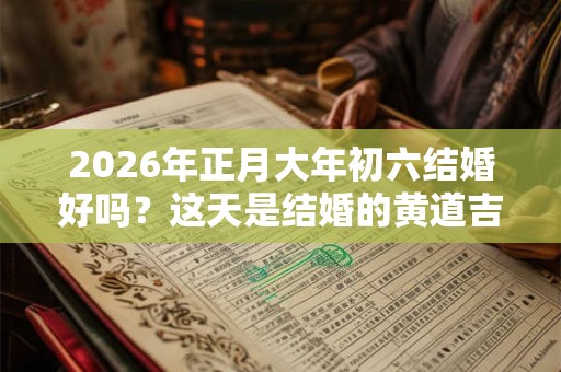 2026年正月大年初六结婚好吗？这天是结婚的黄道吉日吗？