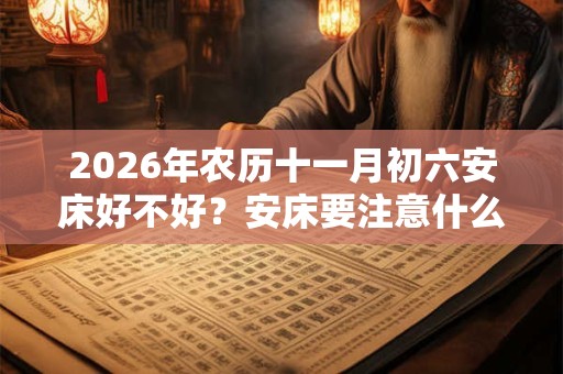 2026年农历十一月初六安床好不好?安床要注意什么? 2026年农历十一月初六安床好不好?安床要注意什么?