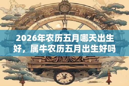 2026年农历五月哪天出生好,属牛农历五月出生好吗? 2026年农历五月哪天出生好,属牛农历五月出生好吗?